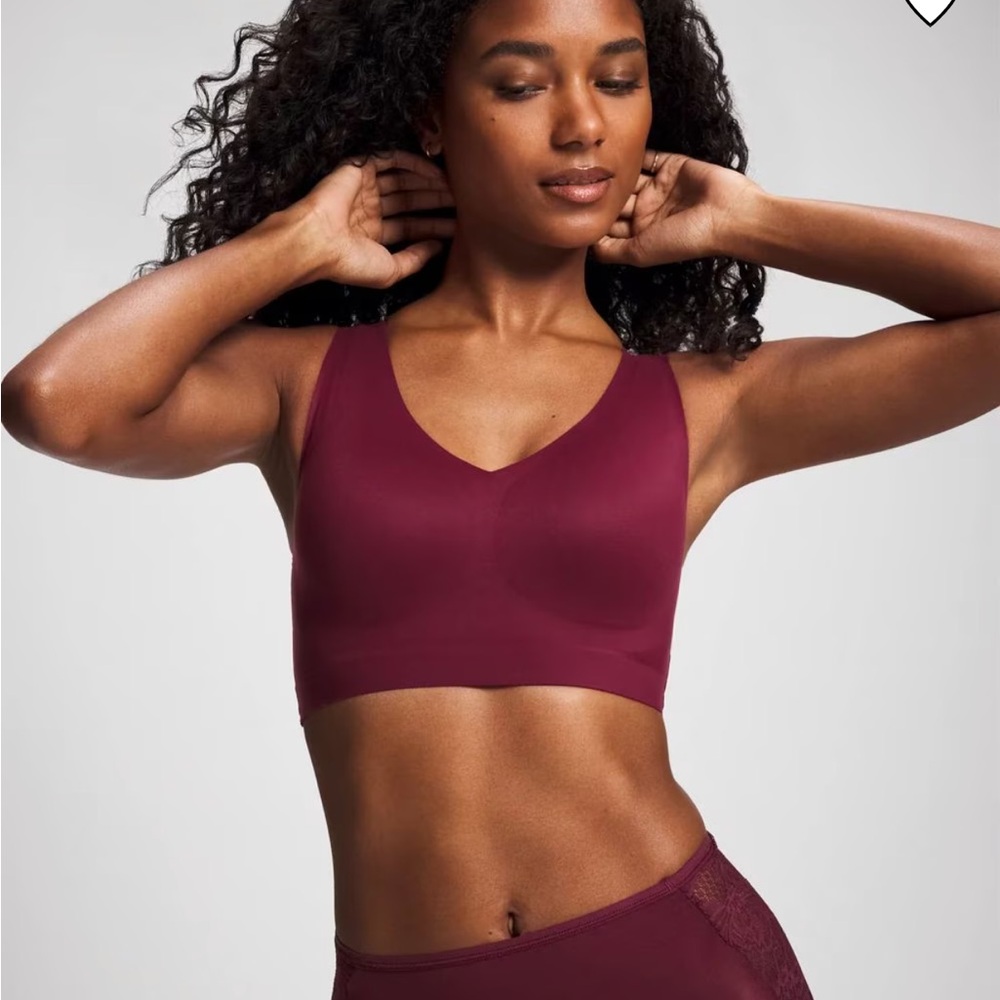Soma Burgundy Bralette